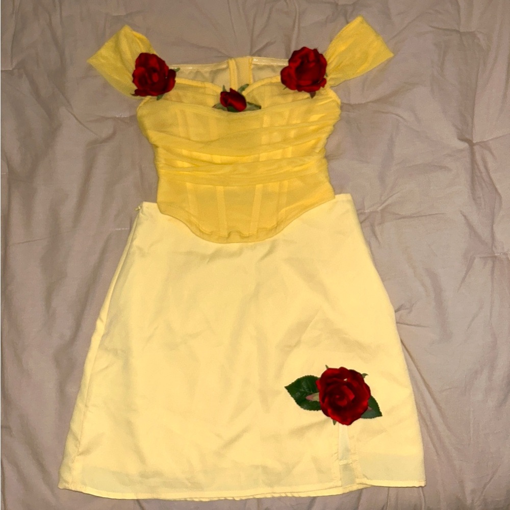 princess belle costume set